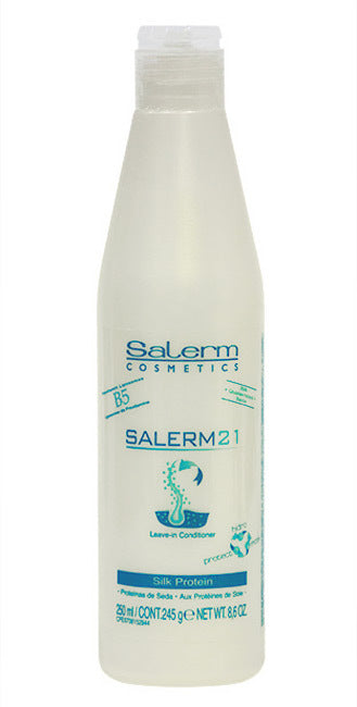 Salerm 21 LEAVE-IN Conditioner, B5 Provitamin Lipsomes Silk Protein (w/  Comb) - 6.9 oz - tube size 